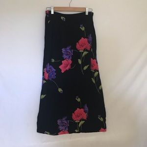Floral Wrap Skirt